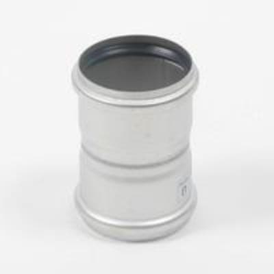 Blücher EuroPipe Dubbelmuff - Rostfritt stål - RSK 1550117