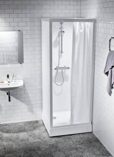 Alterna Basic 80 Duschkabin - Kompakt Design - RSK 7365824