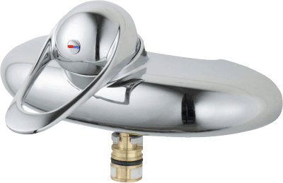 FM Mattsson 9000E Köksblandare Förkromad 1-grepp Mässing utan pip