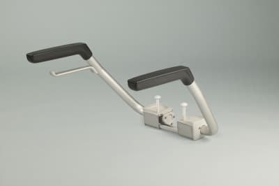 IDO 61112 WC-armstöd i aluminium för Seven D-modeller - hård sits krävs