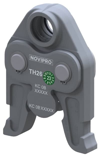 PRESSBACK PB2 TH40 NOVIPRO för ACO203, svart, stål, 40mm