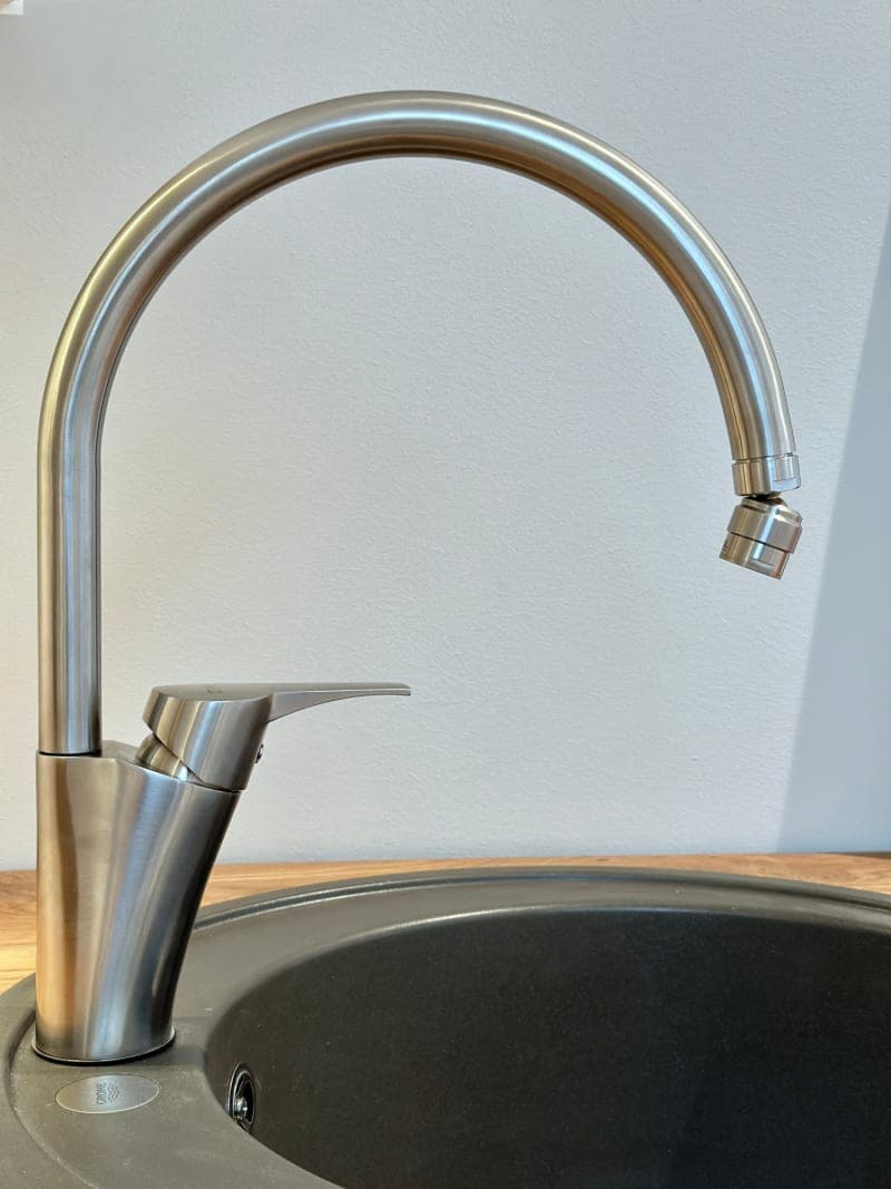 NGL - Köksblandare Hög Pip Rostfritt Stål 9 L/min - RSK 8310701