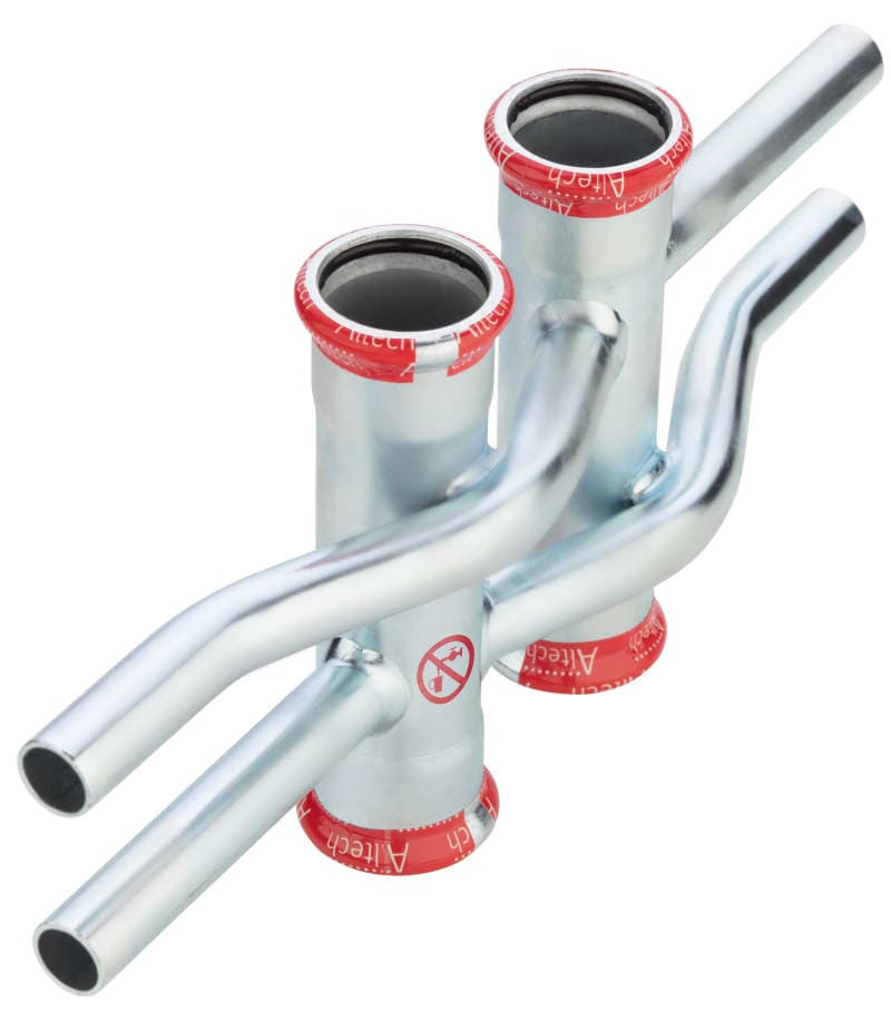 Altech Press M-profil ELFZ Stamfördelare Dubbel - Fördelningssystem - RSK 1572381