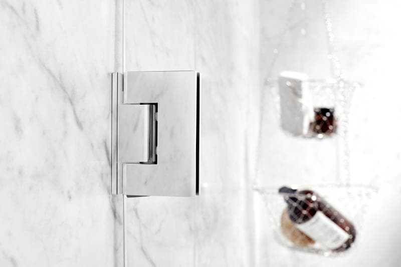 Alterna Luxor gångjärn PAR KROM för duschvägg, inklusive skruv