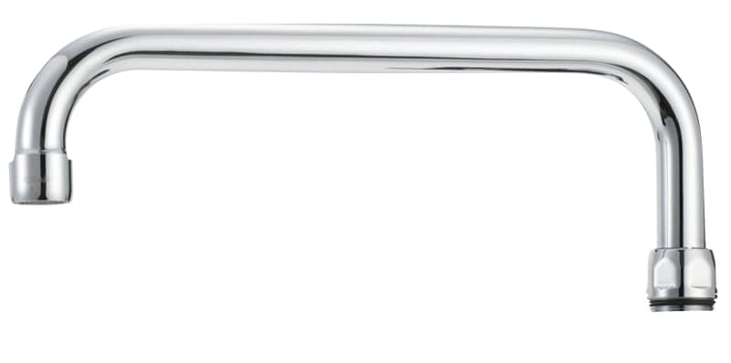 Svängbar utloppspip M26x1,5, krom, L=250 mm, FM Mattsson AB