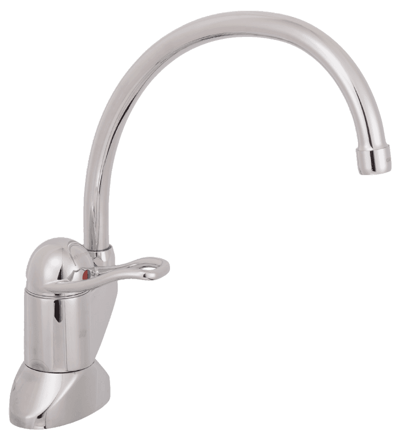 FM Mattsson 9000 Köksblandare 2-håls 60 c/c - Mjukstängning, Hög Svängbar Pip 320mm - RSK 8308873