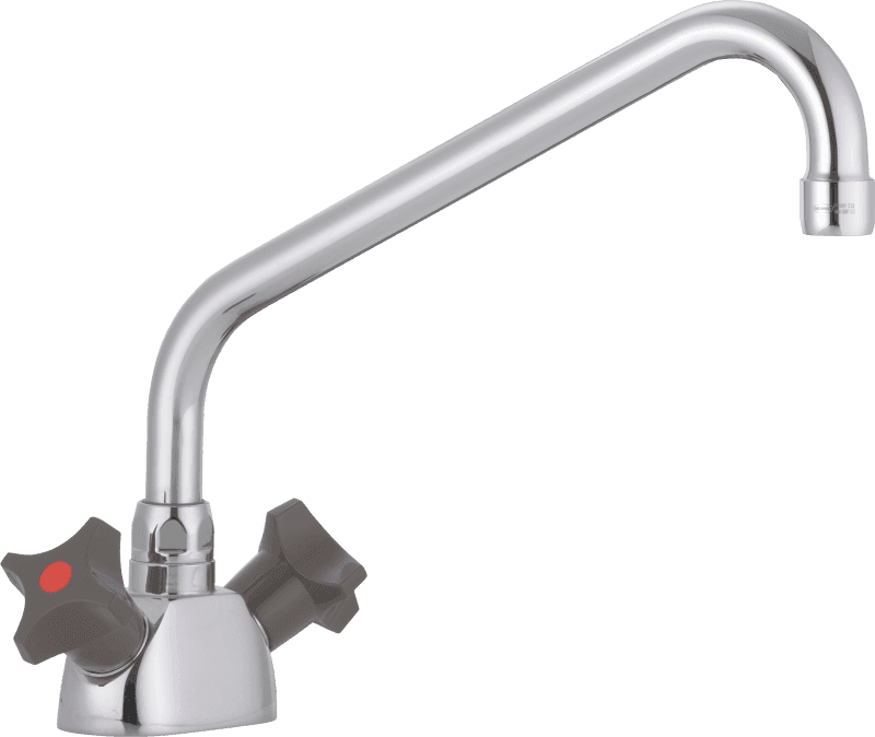 FM Mattsson 3007 Köksblandare Tvåratts med Olivrattar - Piputsprång 250mm, Pinnbultfastsättning - RSK 8302426