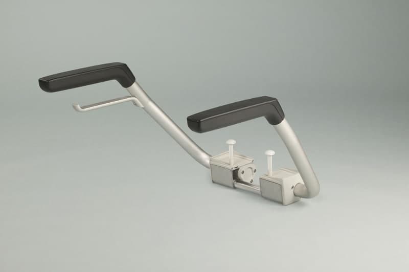 IDO 61112 WC-armstöd i aluminium för Seven D-modeller - hård sits krävs