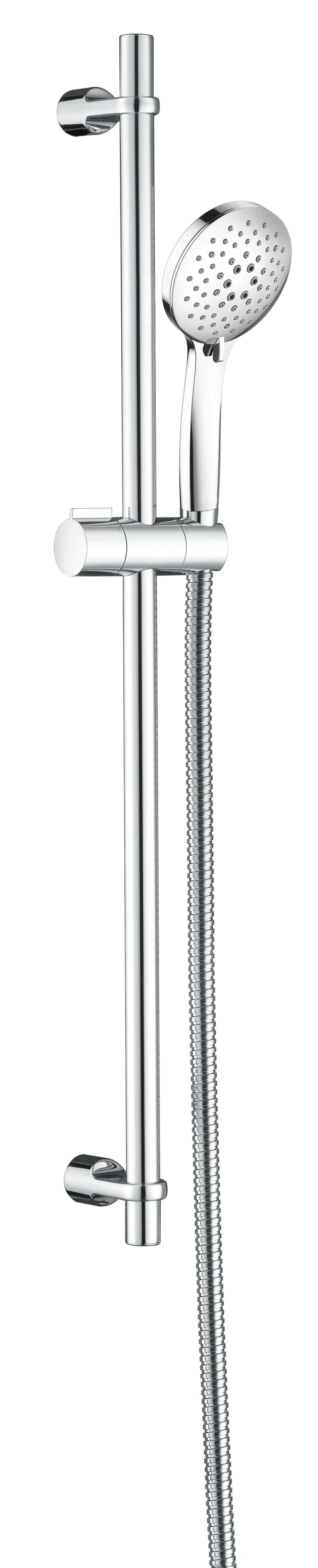 Alterna Bello B2 Duschset med 5-strålig handdusch och kromad slang 1750 mm