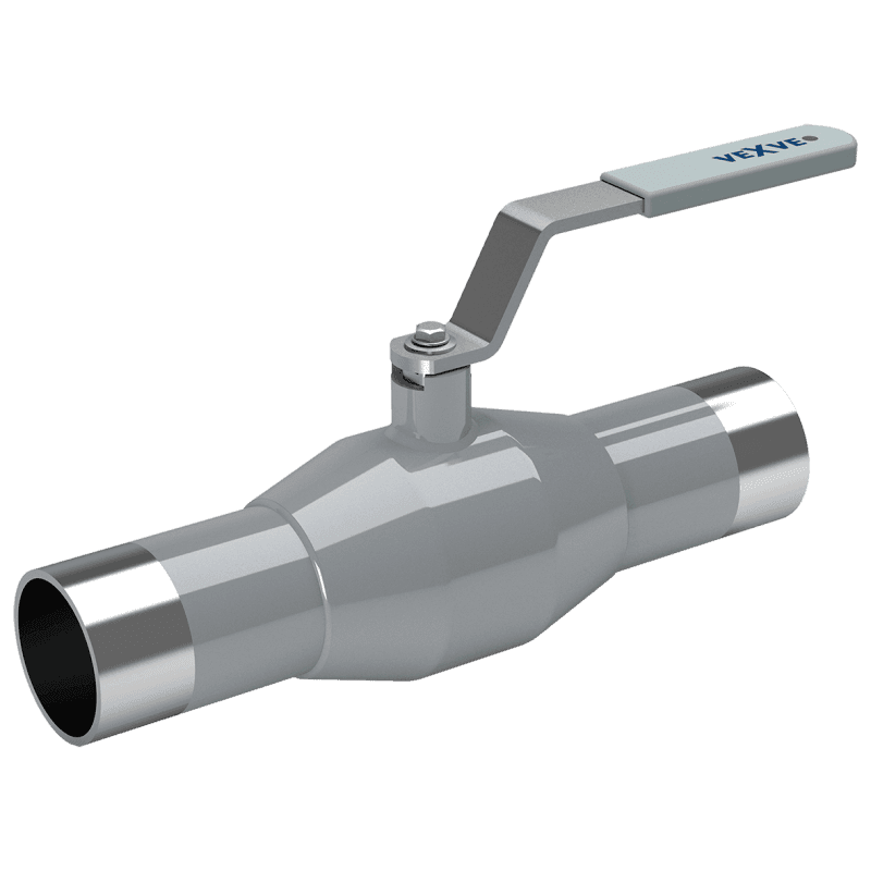 Vexve 230 Serien Rostfri Kulventil DN100 med Svetsändar, PN25
