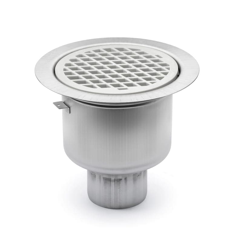 Purus Heavy 110 P botten Spygatt med rostfritt skyddslock och plastsil