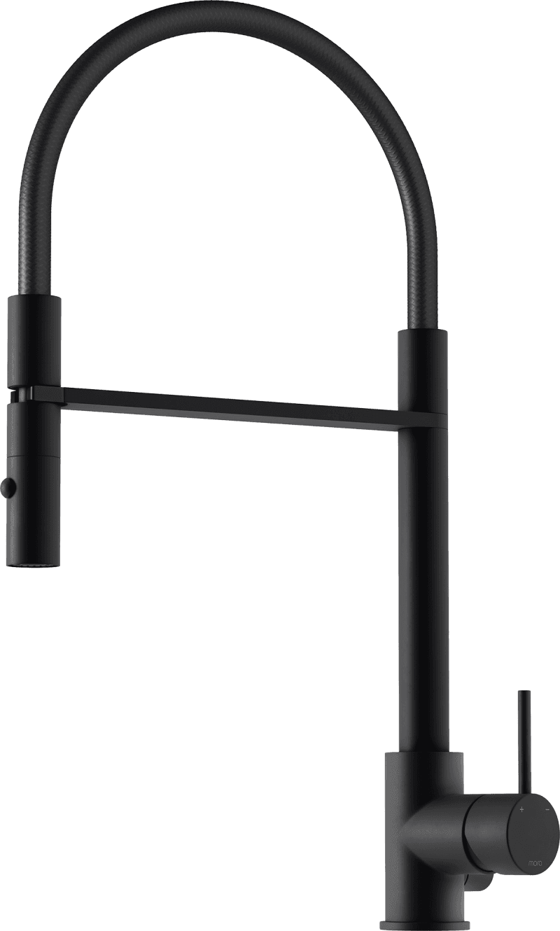 INXX II miniprofi köksblandare, Matt Svart, med Diskmaskinsavstängning