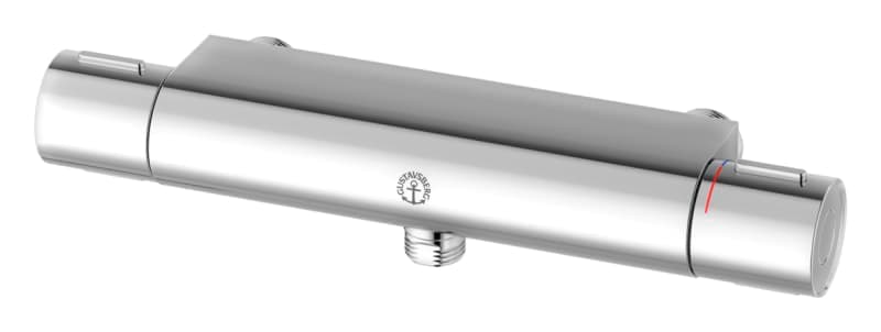 Duschblandare Nya Nautic - termostat c/c 160mm, krom, automatisk hetvattenspärr