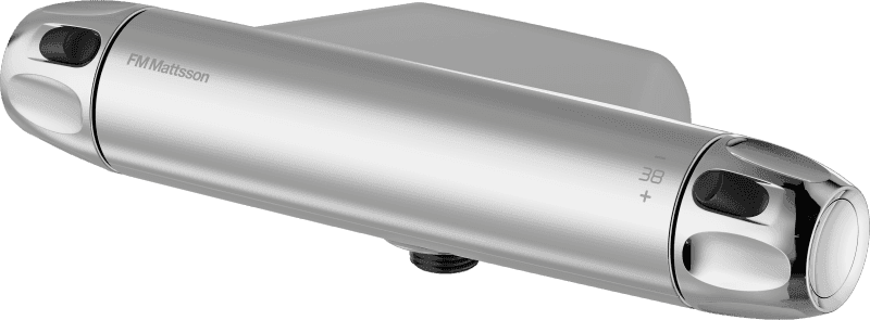 FM Mattsson 9000XE Termostat Duschblandare Krom med Eco Flow och Återströmningsskydd