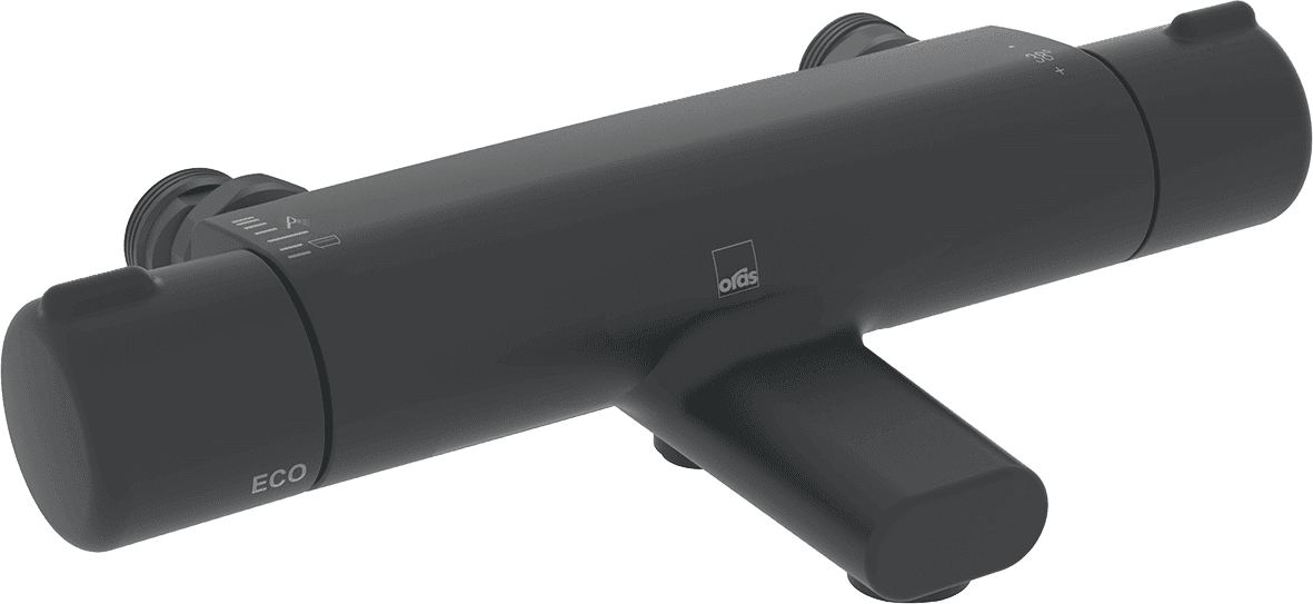 Oras 7443-33 Badkarsblandare Matt Svart M26x1 160mm - RSK 8362216