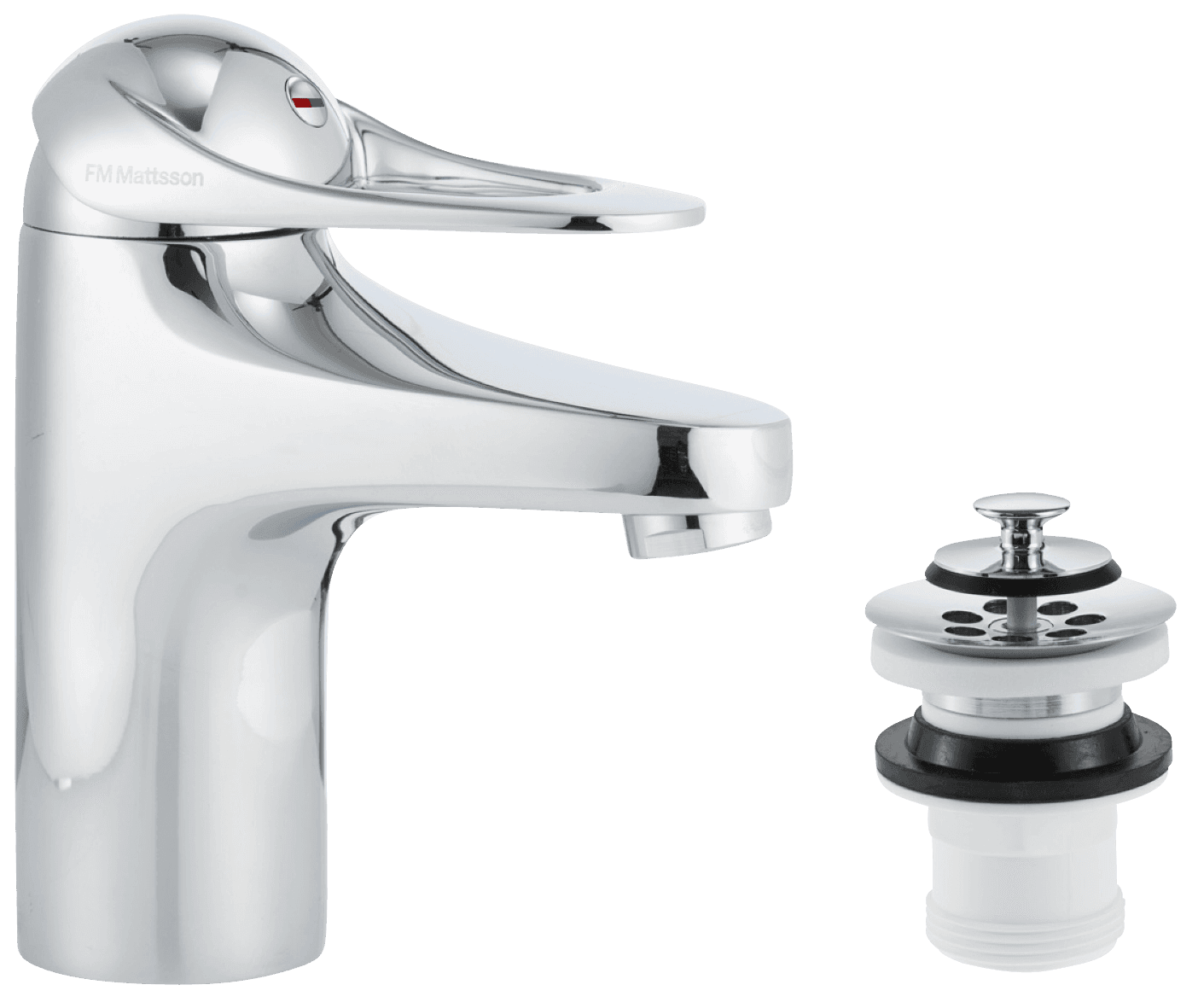Mora FM Mattsson 9000E II Tvättställsblandare Krom - RSK 8235452