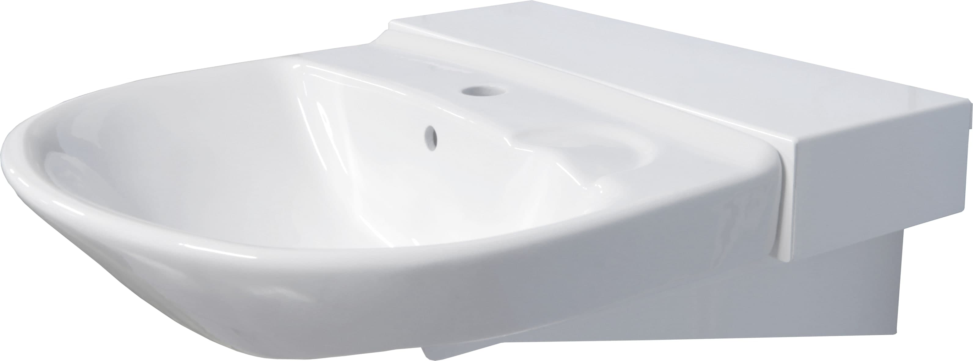 REBASE 12200 Vägghylla 570x180x86mm Vit Stålplåt - RSK 7972503