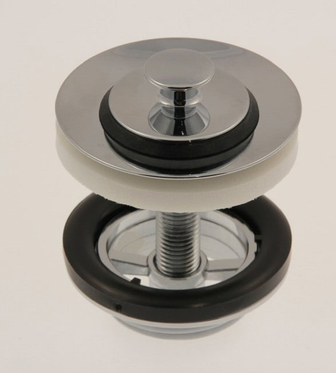 Alterna Bottenventil R32 Förkromad Mässing - Vippluggventil - RSK 8573584