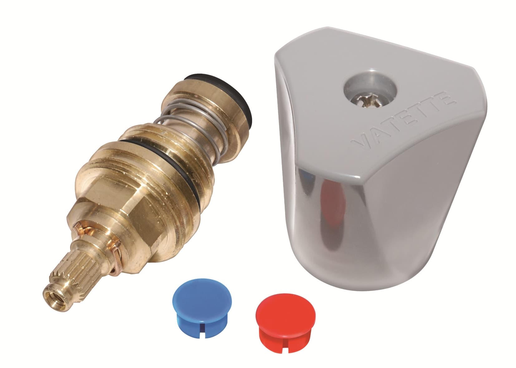 System Vatette Ventilöverdel G15 BV Grå Ratt - För Precisionsjustering - RSK 8473411