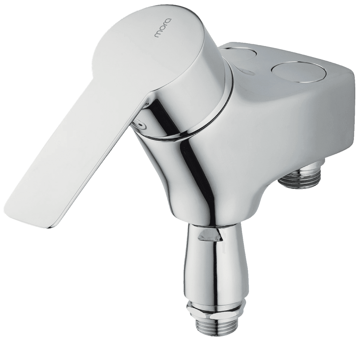 Mora Armatur Väggmonterad Spolblandare 1-Grepp Krom - Vakuumventil - RSK 8248150