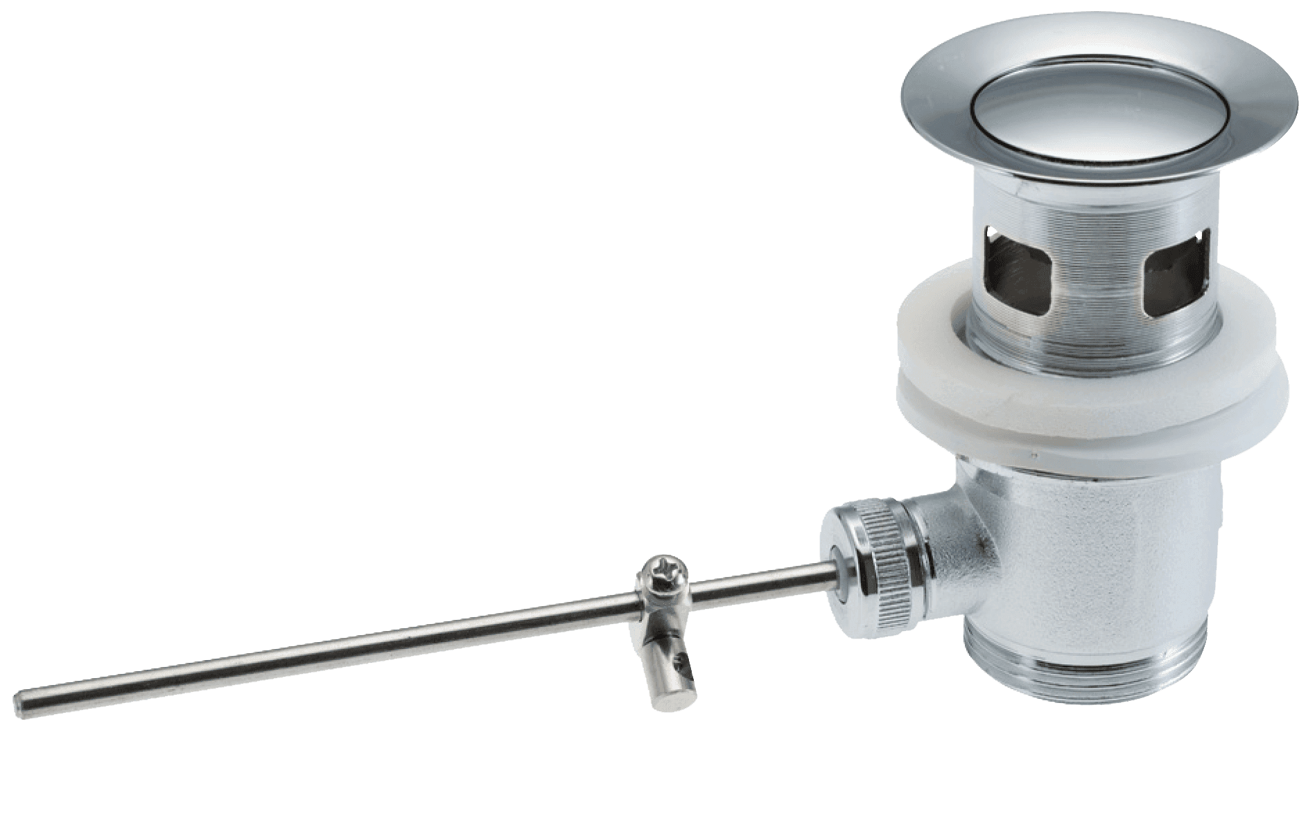 Mora Armatur Lyftventil Temp 180mm med Bräddavlopp - Kromad G32 - RSK 8572612