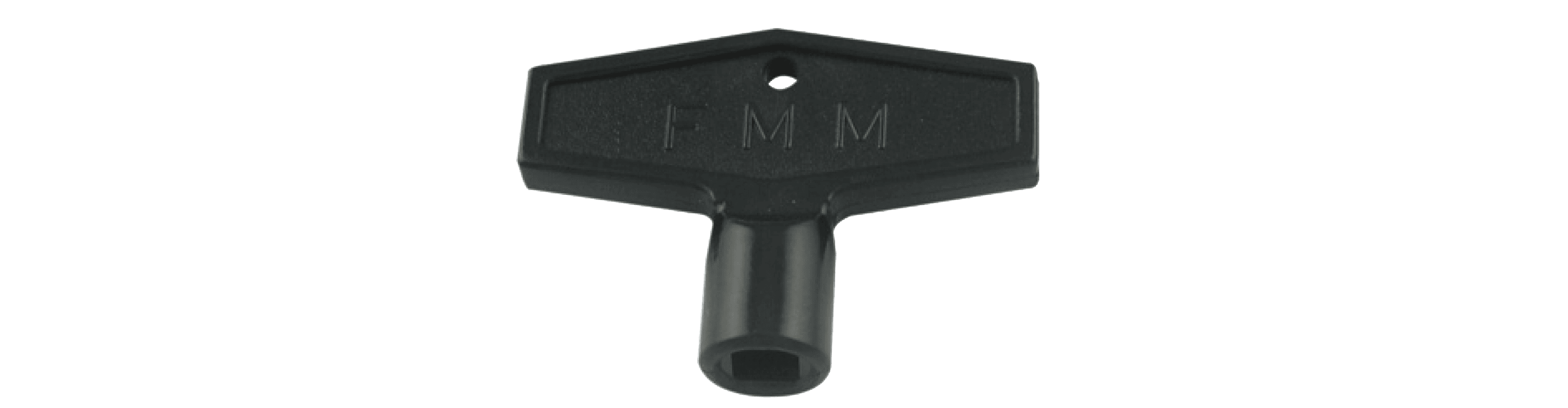 FM Mattsson Avstängningsventilnyckel 7mm 4-kant - Svart - RSK 4316626