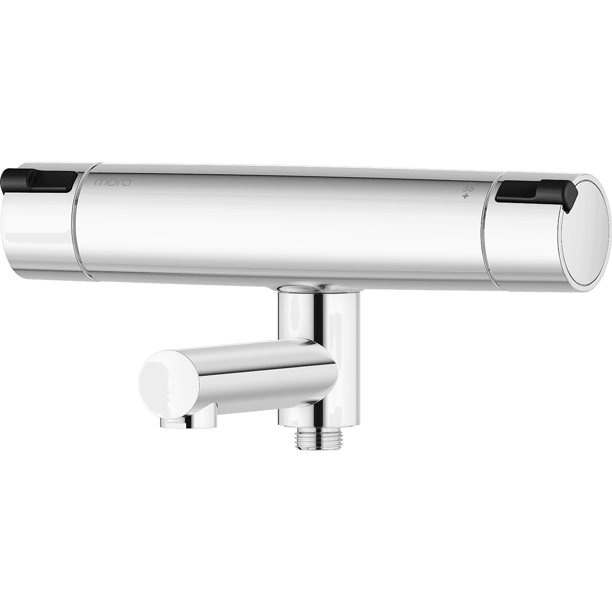 Mora Armatur MMIX II Badkarsblandare 160mm c/c Krom - Svängbar Pip - RSK 8245068