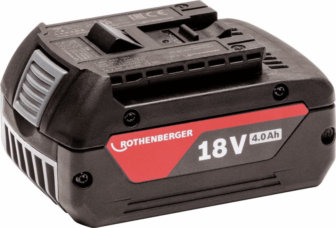 ROTHENBERGER RO BP18/4 Uppladdningsbart Batteri 113x74x56mm - Produktkod 1000003860