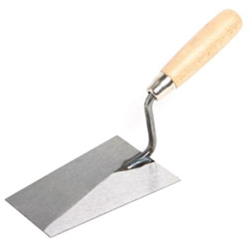 TEBO Iläggarslev 160mm Rak Stålhals Trähandtag - Produktkod 322150