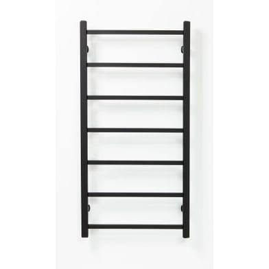 Alterna Divario Square Handdukstork 100x50 cm Svart - Vattenburen Värme